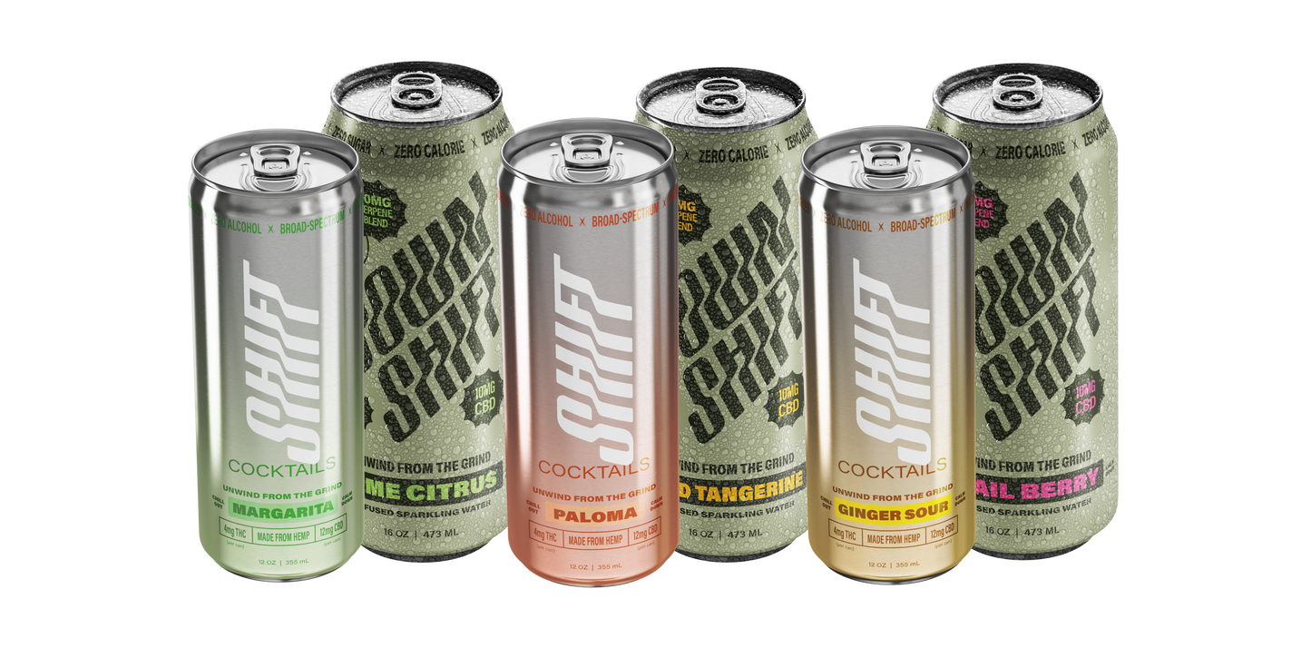 Cocktail & DownShift Mixed Variety Pack