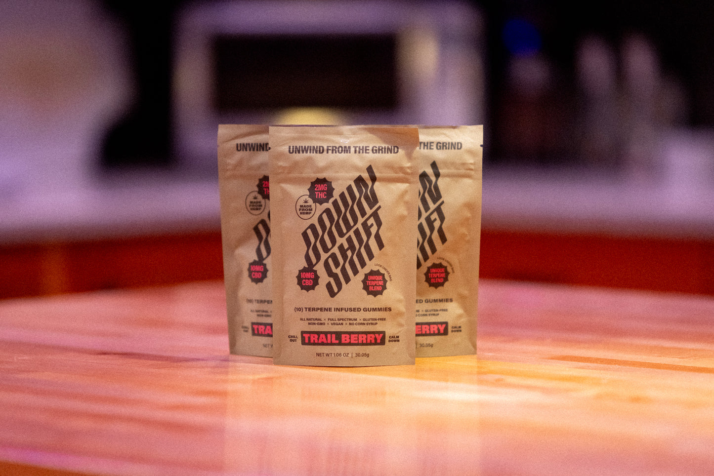 Downshift Gummy Trail Berry 10ct Bag