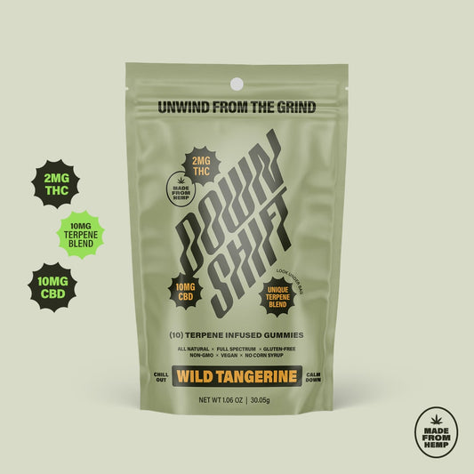Downshift Gummies in Wild Tangerine Flavor - Detail 01
