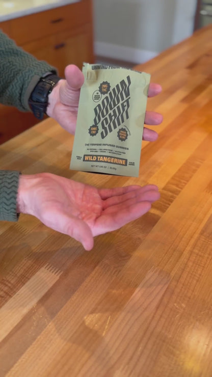 Downshift Gummy Wild Tangerine 10ct Bag